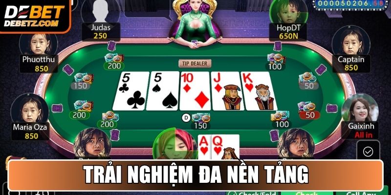 Game Bài DEBET 2 Trải nghiệm đa nền tảng